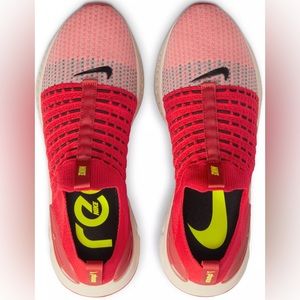 Nike React Phantom Run FK Flyknit 2 Siren Red Black White  Men's